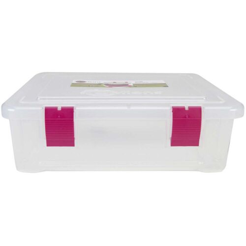 Creative options File Tub Clear Magenta